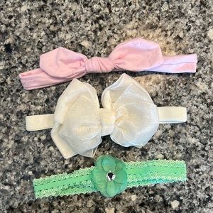 Set of 3 babygirl/toddler headbands